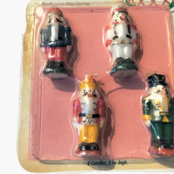 Wilton Nutcracker Handpainted Candle Cake Decorations Christmas 1994  Vintage  4 - Picture 4 of 10